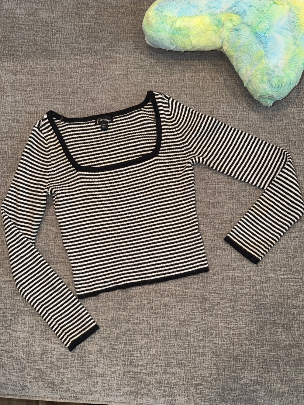 Art Class Black & White Sweater